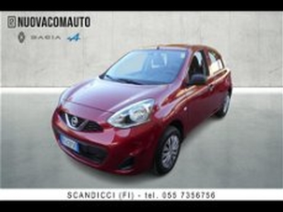 Nissan Micra 1.2 12V 5 porte GPL Eco Visia del 2016 usata a Sesto Fiorentino