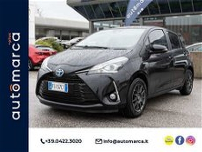 Toyota Yaris 1.5 Hybrid 5 porte Cool del 2019 usata a Silea