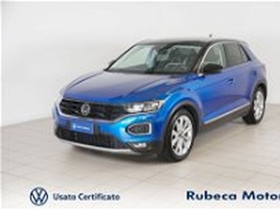 Volkswagen T-Roc 1.5 TSI ACT DSG Advanced BlueMotion Technology del 2021 usata a Citta' della Pieve