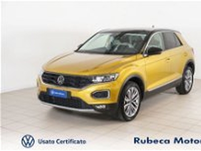 Volkswagen T-Roc 2.0 TDI SCR Advanced BlueMotion Technology del 2021 usata a Citta' della Pieve