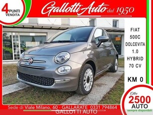 FIAT 500C 500 C 1.0 Hybrid Dolcevita KM 0 GALLOTTI AUTO SRL