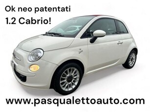 Fiat 500C Cabrio 1.2 Rock usato