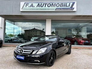 Mercedes-Benz Classe E Cabrio 200 CGI Cabrio BlueEFFICIENCY Avantgarde usato