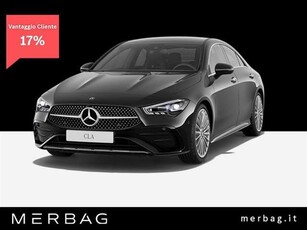 MERCEDES CLASSE CLA COUPE CLA 180 d Automatic AMG Line Advanced Plus KM 0 MERBAG S.P.A.