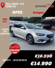 Opel Insignia Station Wagon 1.6 CDTI 136 S&S Sports Innovation usato