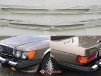 Mercedes R107 C107 W107 SL/ SLC American style bumpers (1971-1989)