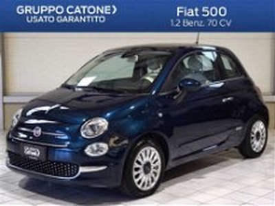 Fiat 500 1.2 Dualogic Lounge del 2019 usata a Sparanise