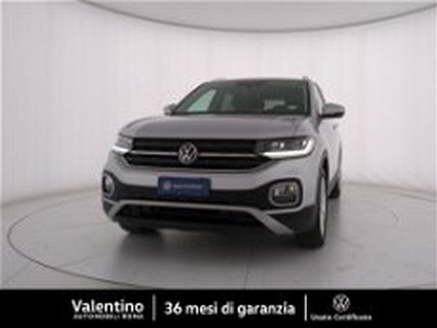 Volkswagen T-Cross 1.0 TSI 110 CV DSG Advanced del 2020 usata a Roma