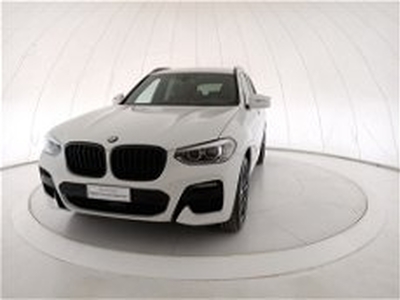 BMW X3 xdrive20d mhev 48V Msport auto del 2021 usata a Trani