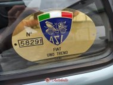 Fiat Uno targa oro ASI, conservata