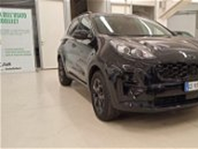 Kia Sportage 1.6 CRDI 136 DCT7 2WD Mild Hybrid Black Edition del 2021 usata a Torino