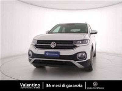 Volkswagen T-Cross 1.0 TSI 115 CV DSG Advanced BMT del 2020 usata a Roma