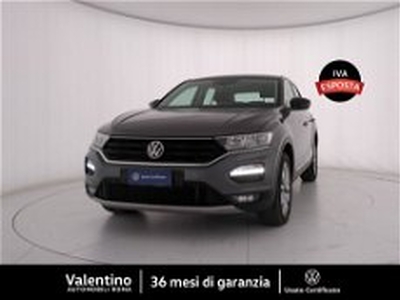 Volkswagen T-Roc 1.0 TSI Style BlueMotion Technology del 2021 usata a Roma