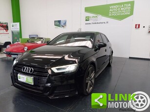 AUDI A3 SPB 2.0 TDI S tronic S-LINE DA VETRINA Usata