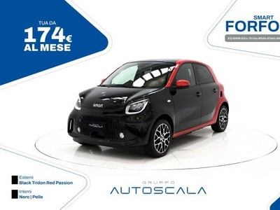 SMART ForFour EQ 60KW 83cv Prime #Pelle #Tetto #Navy #LedPack