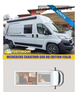 Camper puro WEINSBERG CARATOUR 600 DQ EDITION ITALI