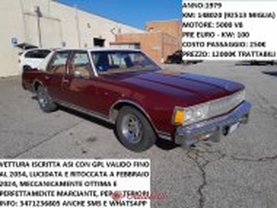 Chevrolet Caprice V8 1979 GPL FINO AL 2034 ASI