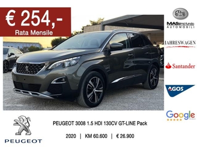 Peugeot 3008 BlueHDi 130 S&S EAT8 Allure usato