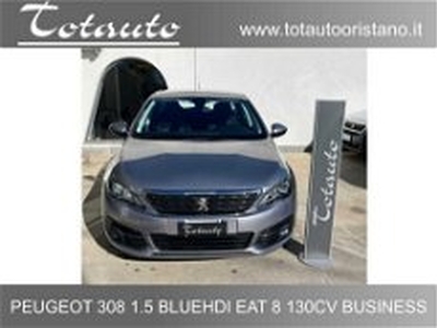 Peugeot 308 SW BlueHDi 130 S&S EAT8 Active Business my 20 del 2021 usata a Ghilarza