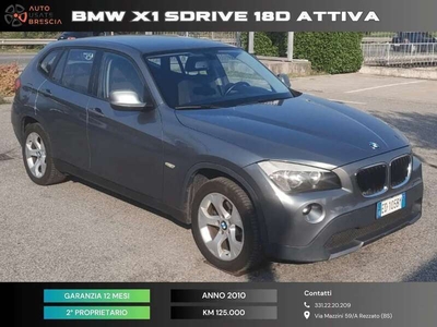 Usato 2010 BMW X1 2.0 Diesel 143 CV (9.000 €)