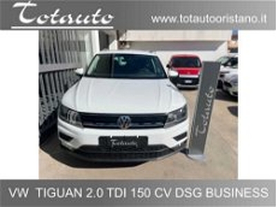 Volkswagen Tiguan 2.0 TDI SCR DSG Business BlueMotion Technology del 2020 usata a Ghilarza
