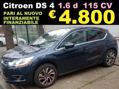 Venduto Citroën DS4 1.6 d 115 CV STUP. - auto usate in vendita