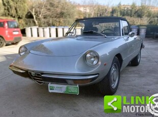 ALFA ROMEO Spider 1300 Junior II serie restaurata, Targa Argento ASI Benzina