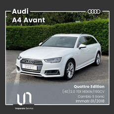 AUDI A4 Avant 2.0 TDI 190 CV quattro edition Diesel