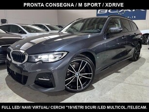 BMW 320 d 48V xDrive Touring Msport ´´19 BLACK LINE M sport Elettrica/Diesel