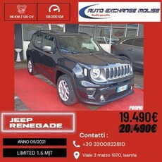 JEEP Renegade 1.6 Mjt 130 CV Limited Diesel