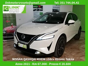 NISSAN Qashqai MHEV 158 CV Xtronic Tekna - FULL OPTIONAL Elettrica/Benzina