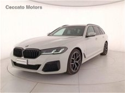 BMW Serie 5 Touring 520d 48V Msport del 2021 usata a Padova