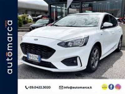 Ford Focus 1.5 EcoBlue 120 CV 5p. ST-Line del 2019 usata a Silea