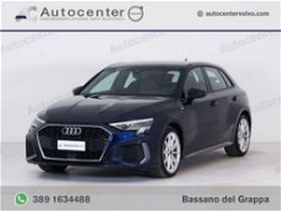 Audi A3 Sportback 35 TDI S tronic S line edition del 2023 usata a Bassano del Grappa