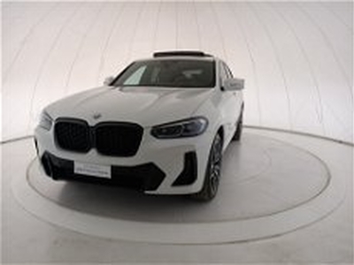 BMW X4 xdrive20d mhev 48V Msport auto del 2023 usata a Lecce