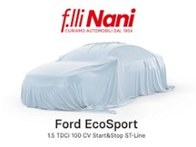 Ford EcoSport 1.5 TDCi 100 CV Start&Stop ST-Line del 2018 usata a Massa