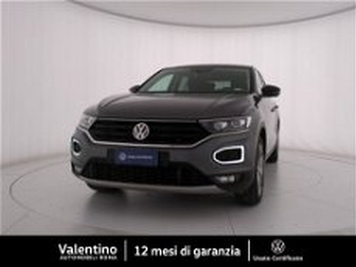 Volkswagen T-Roc 2.0 TDI SCR 150 CV DSG Advanced BlueMotion Technology del 2019 usata a Roma