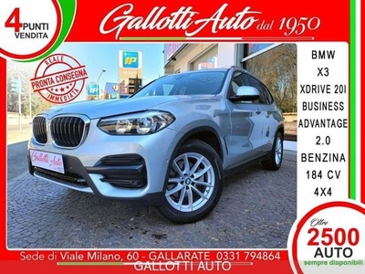 BMW X3 xDrive20i Business Advantage