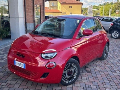 FIAT 500 ELECTRIC Red Berlina 23,65 kWh