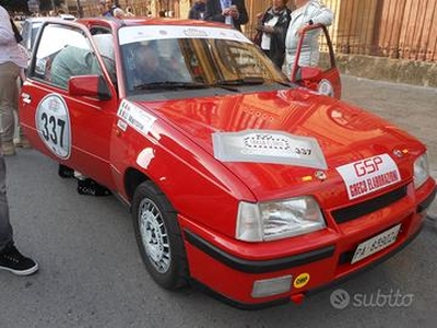 Opel Kadett GSI Gruppo A rally storici