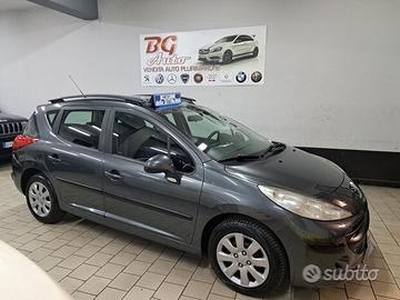 Peugeot 207 sw 1.4 benzina 2009 unico prop