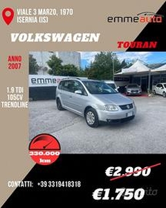 VOLKSWAGEN Touran 1.9 TDI 105CV DPF Trendline