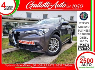 Alfa Romeo Stelvio Stelvio 2.2 Turbodiesel 180 CV AT8 Q4 Business usato