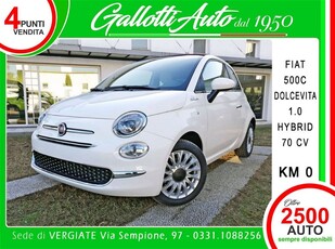 Fiat 500C Cabrio 1.0 Hybrid Pop nuovo