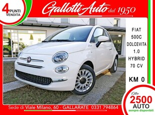 Fiat 500C Cabrio 1.0 Hybrid Pop nuovo