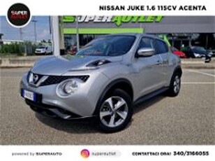 Nissan Juke 1.6 GPL Acenta del 2019 usata a Vigevano