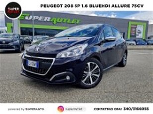 Peugeot 208 75 5 porte Allure del 2017 usata a Albano Vercellese