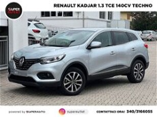 Renault Kadjar 140CV FAP Techno del 2022 usata a Albano Vercellese