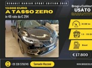 Renault Kadjar dCi 8V 115CV EDC Sport Edition2 del 2019 usata a Empoli