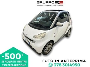 smart Fortwo Cabrio 1000 52 kW MHD cabrio passion usato